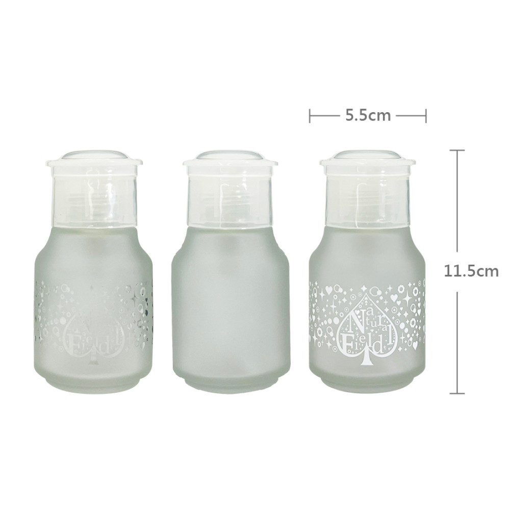 玻璃抗溶劑附蓋壓瓶 FINGER TIP PUMP